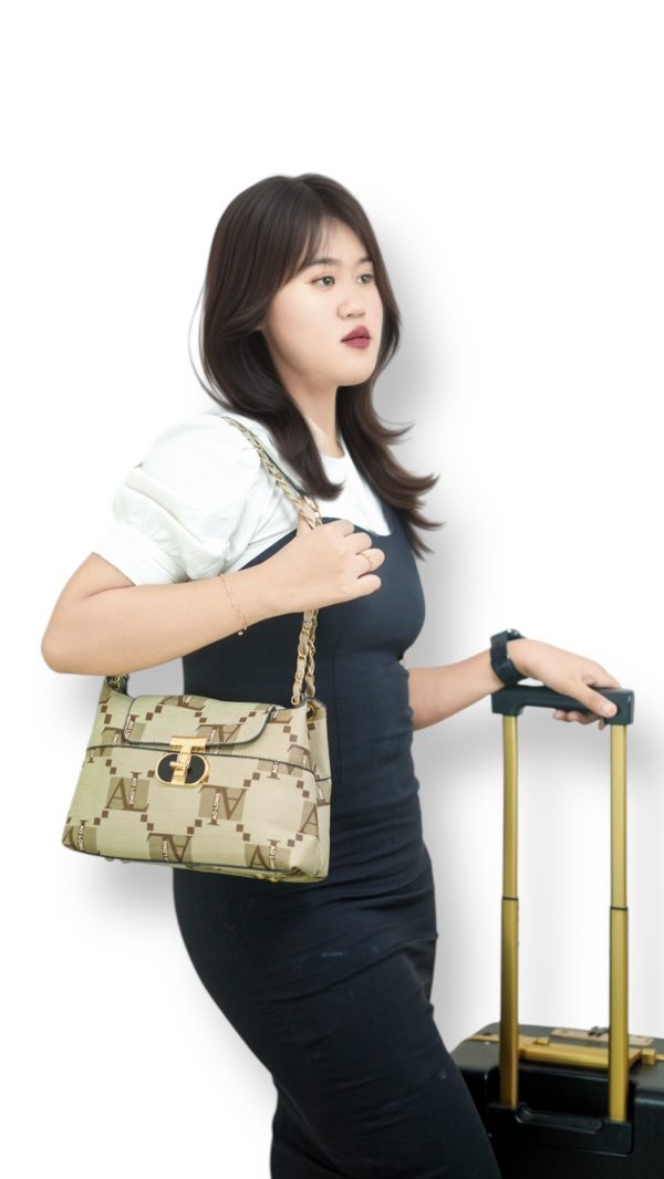 AOLONG Adikta 8983# - Tas Selempang Wanita Bahan Kulit PU Leather Premium