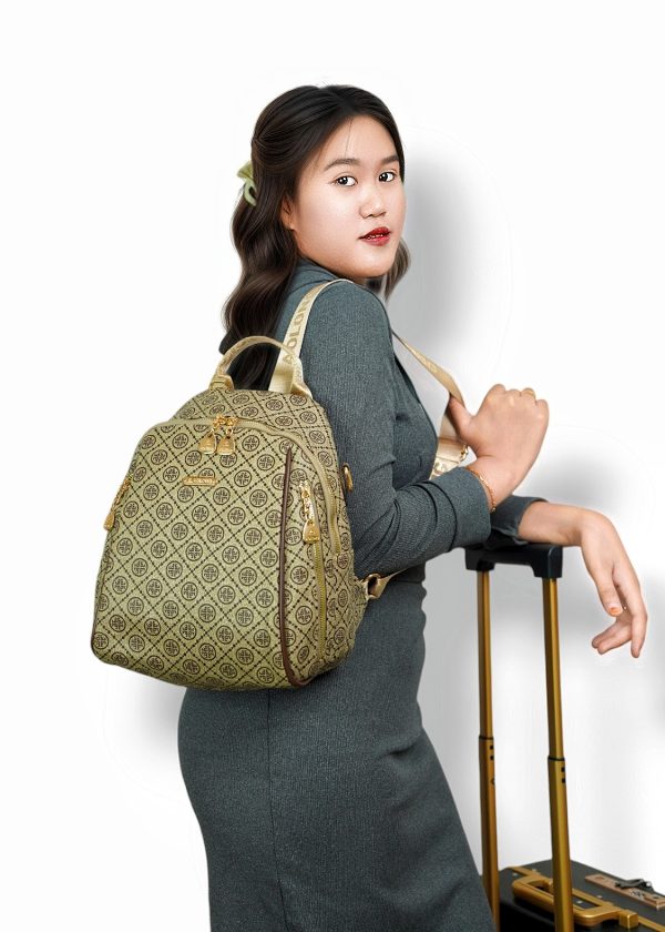 AOLONG Ransel Delancy #5025 - Bahan Kulit PU Leather Premium
