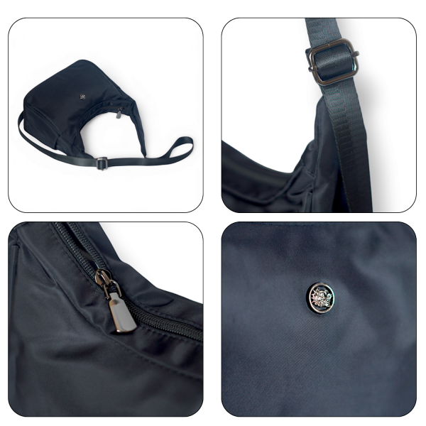 SELEMPANG VILMEI 6139# Tas Selempang Wanita - Slingbag Wanita Terbaru Bahan Parasut Premium Anti Air - Gambar 4