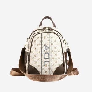 AOLONG Lamina 5030# – Tas Ransel Wanita Bahan Kulit PU Leather Premium